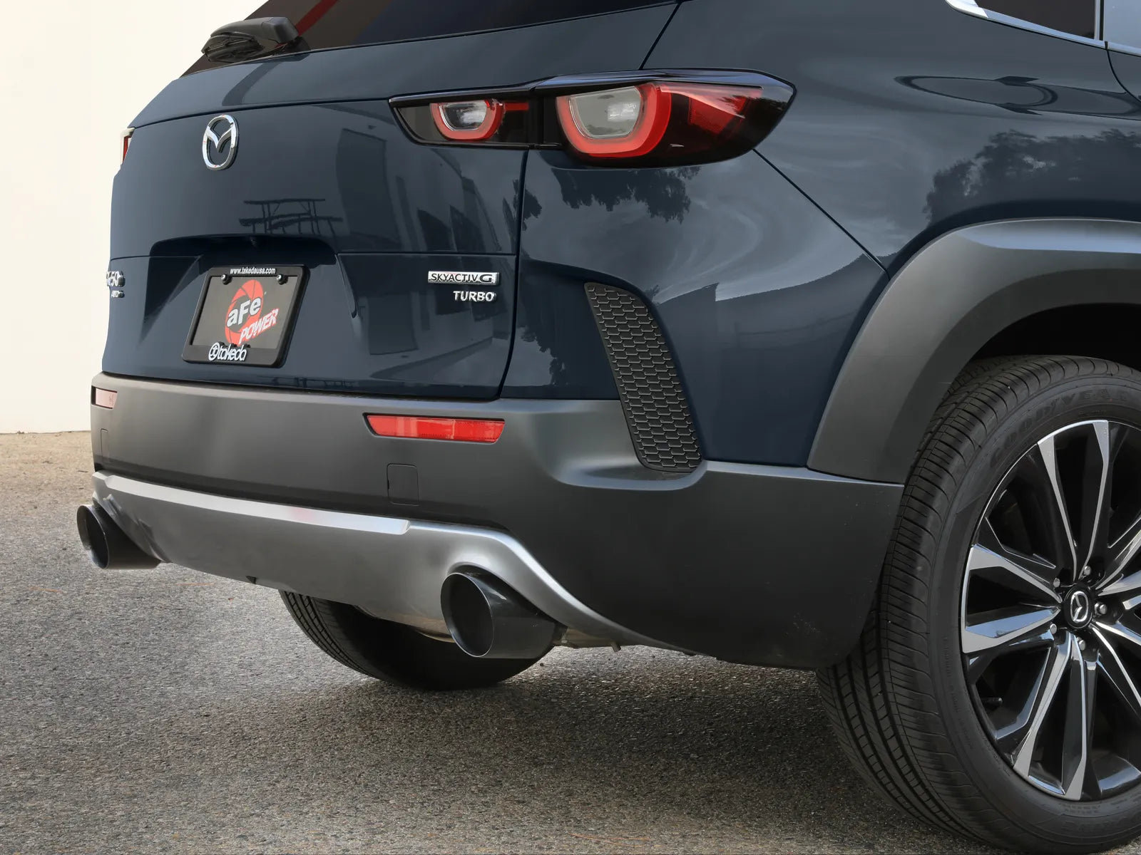 Takeda 2-1/2 IN 304 Stainless Steel Axle-Back Exhaust System Mazda CX-50 23-25 L4-2.5L/2.5L (t)