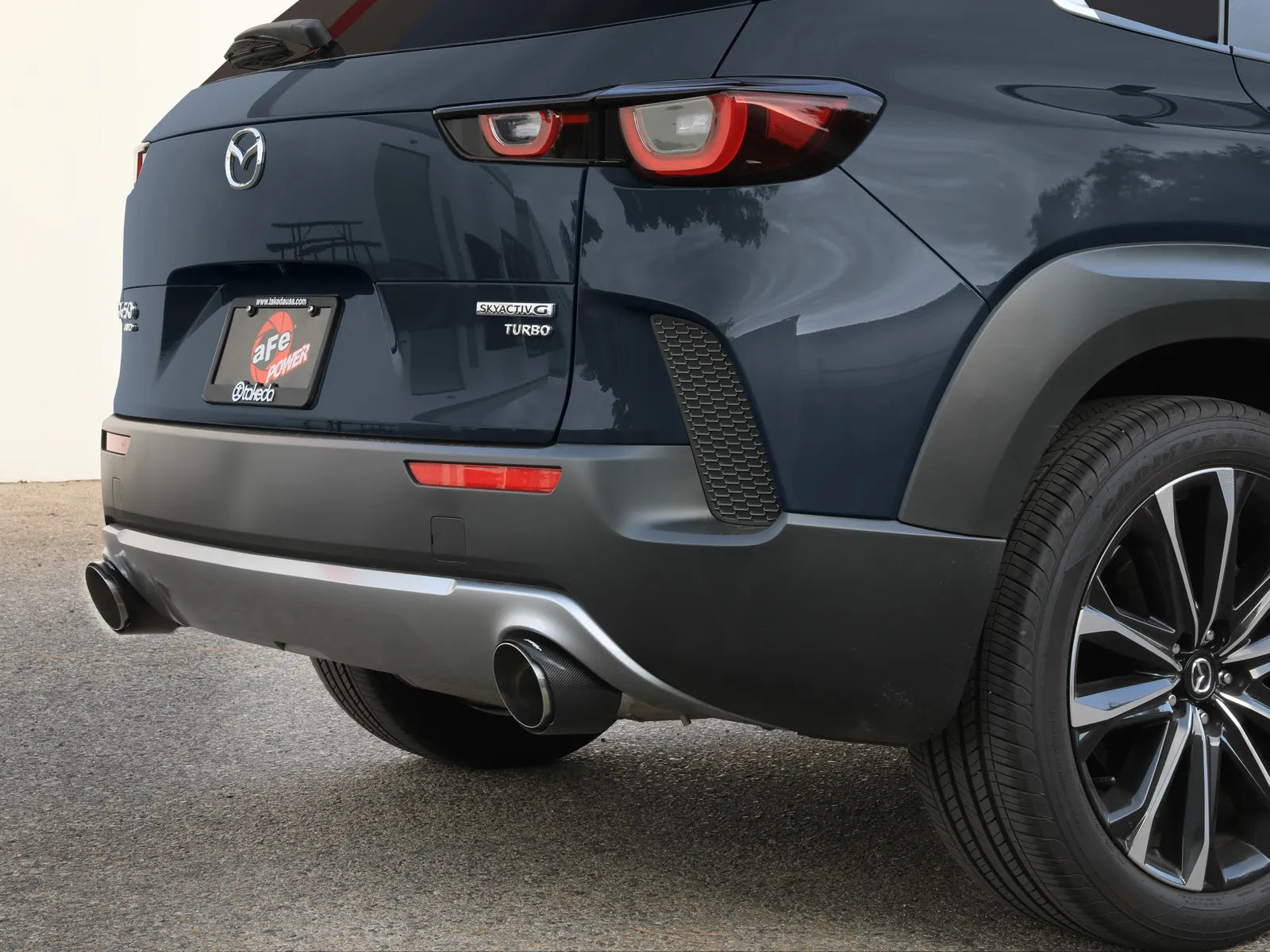 Takeda 2-1/2 IN 304 Stainless Steel Axle-Back Exhaust System Mazda CX-50 23-25 L4-2.5L/2.5L (t)