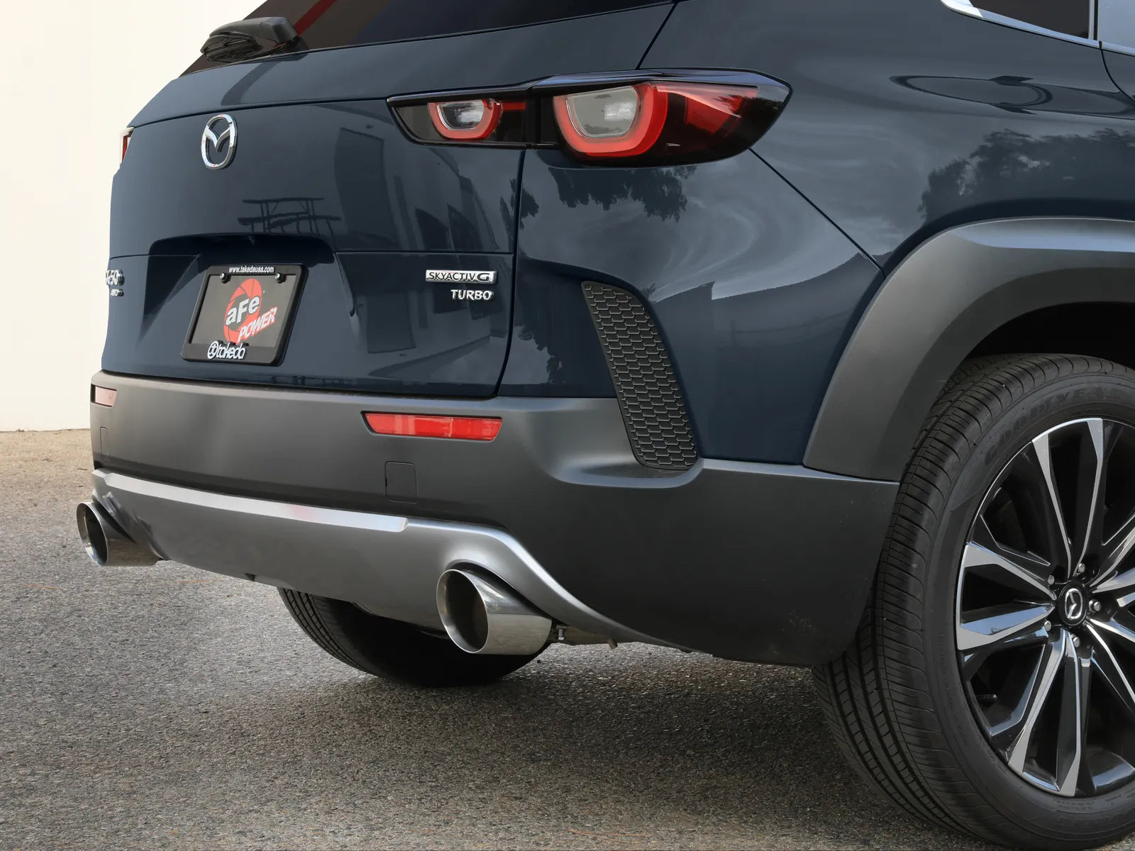 Takeda 2-1/2 IN 304 Stainless Steel Axle-Back Exhaust System Mazda CX-50 23-25 L4-2.5L/2.5L (t) - 0