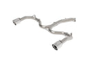 Takeda 3 IN to 2-1/2 IN 304 Stainless Steel Axle-Back Exhaust Kia Forte GT 20-21 L4-1.6L (t)-1