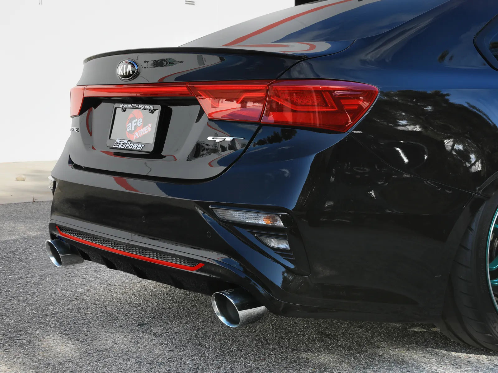 Takeda 3 IN to 2-1/2 IN 304 Stainless Steel Axle-Back Exhaust Kia Forte GT 20-21 L4-1.6L (t) - 0