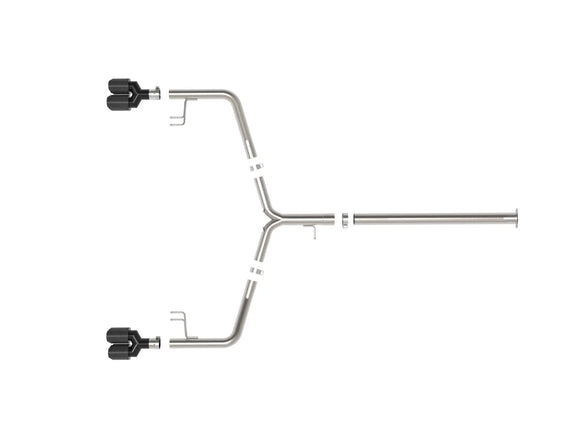 Takeda 3 IN to 2-1/2 IN 304 Stainless Steel Axle-Back Exhaust System Kia K5 GT 21-24 L4-2.5L (t)