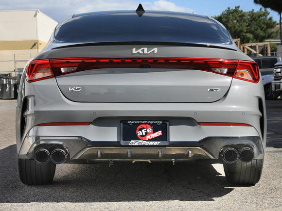 Takeda 3 IN to 2-1/2 IN 304 Stainless Steel Axle-Back Exhaust System Kia K5 GT 21-24 L4-2.5L (t)