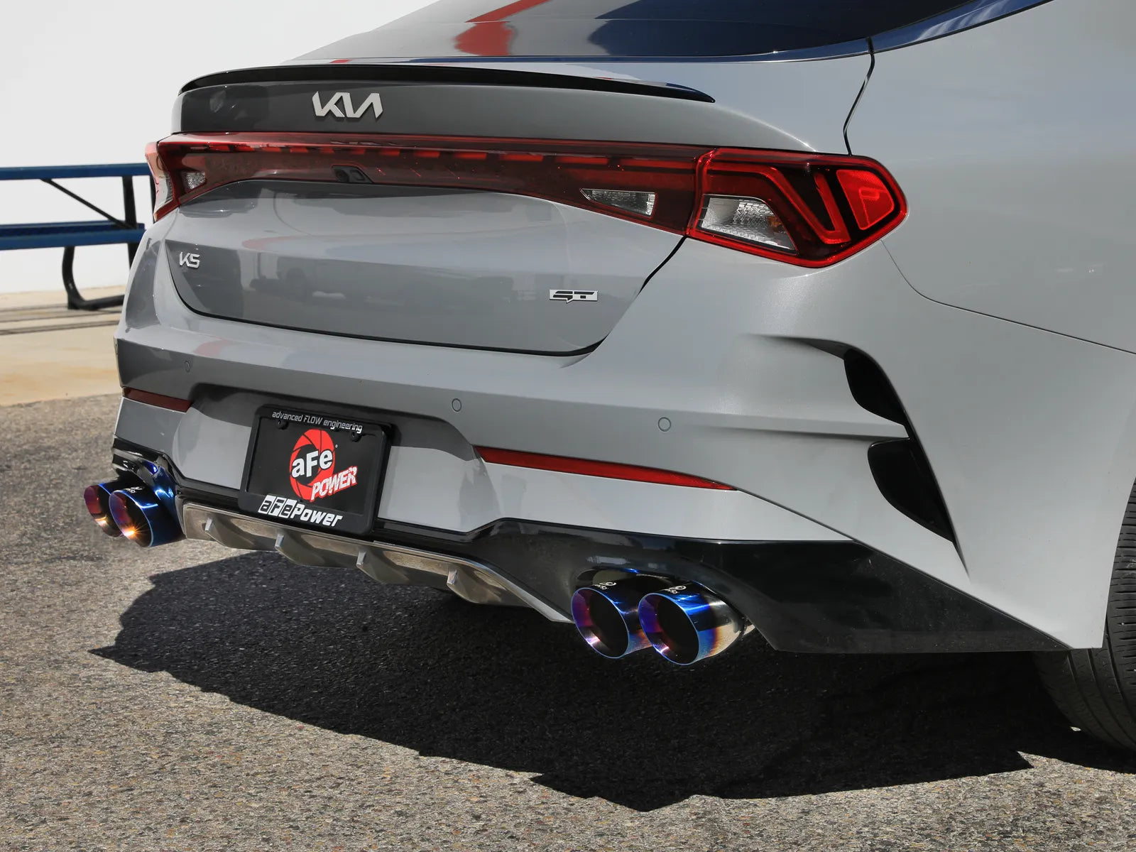 Takeda 3 IN to 2-1/2 IN 304 Stainless Steel Axle-Back Exhaust System Kia K5 GT 21-24 L4-2.5L (t)