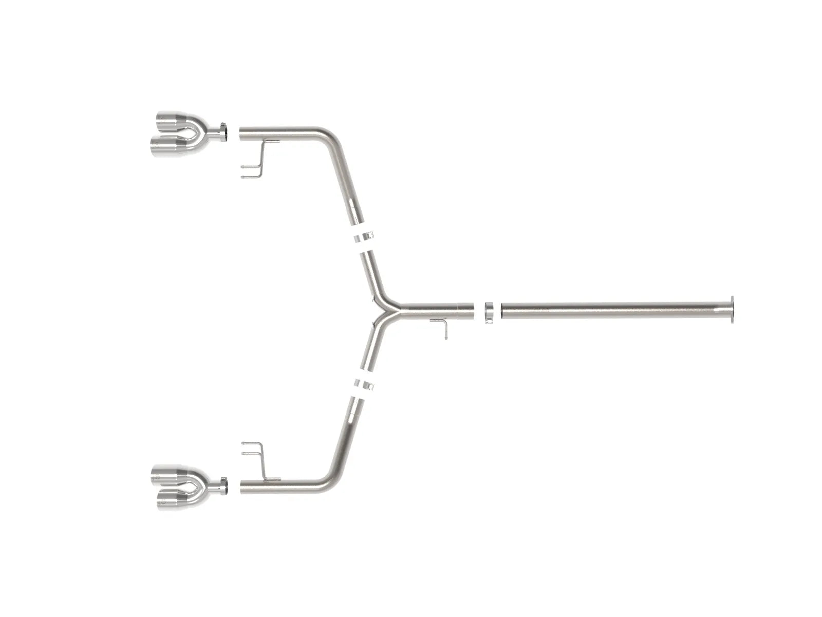 Takeda 3 IN to 2-1/2 IN 304 Stainless Steel Axle-Back Exhaust System Kia K5 GT 21-24 L4-2.5L (t)