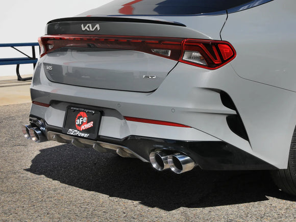 Takeda 3 IN to 2-1/2 IN 304 Stainless Steel Axle-Back Exhaust System Kia K5 GT 21-24 L4-2.5L (t)