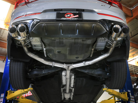 Takeda 3 IN to 2-1/2 IN 304 Stainless Steel Axle-Back Exhaust System Kia K5 GT 21-24 L4-2.5L (t)