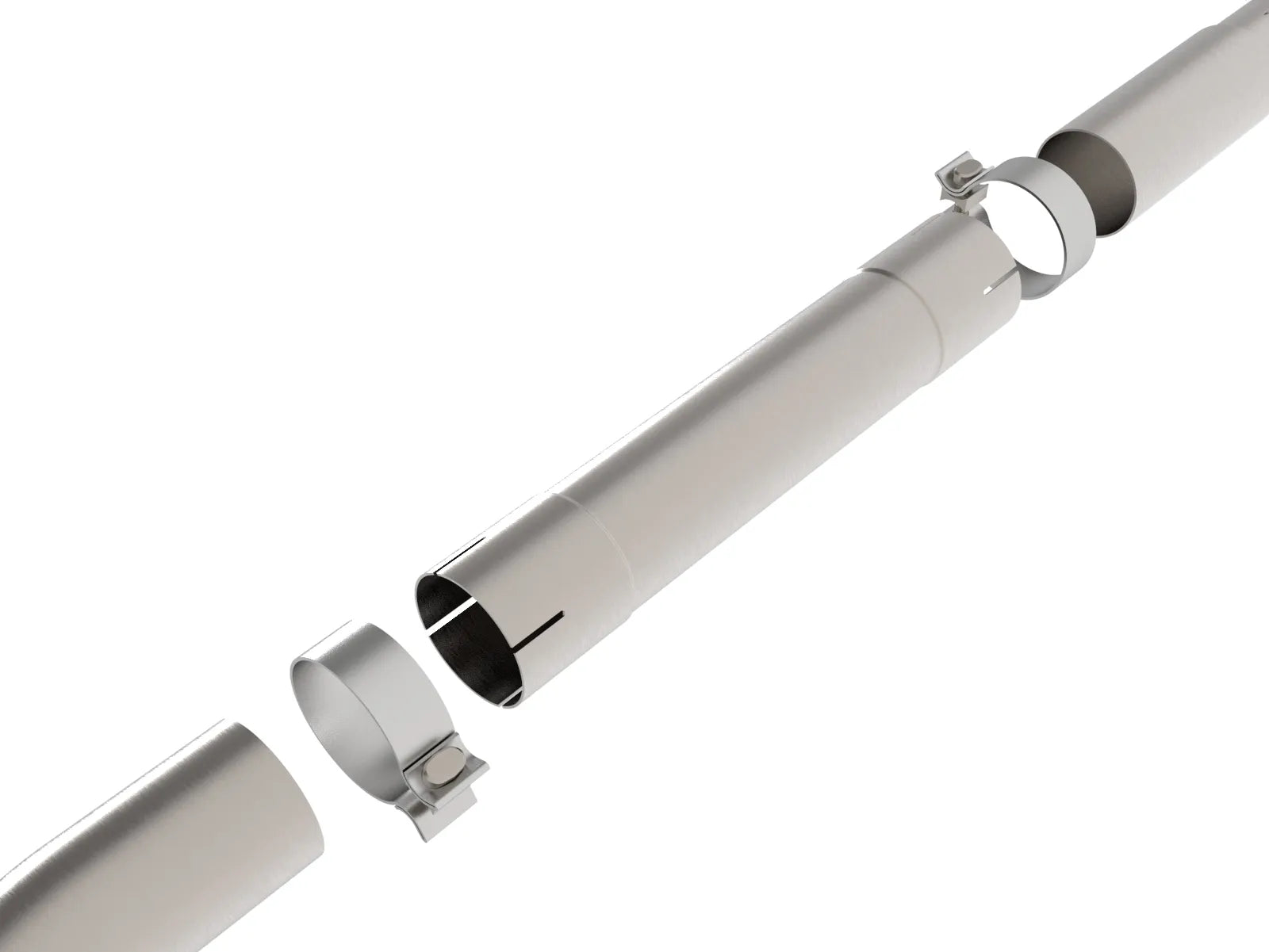 Takeda 3 IN 304 Stainless Steel Mid-Pipe Kia Forte GT 20-24 L4-1.6L (t)