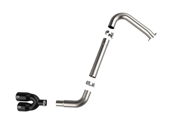 Takeda 3 IN 304 Stainless Steel Axle-Back Exhaust System Hyundai Elantra N Line 21-25 L4-1.6L (t)