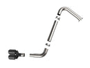 Takeda 3 IN 304 Stainless Steel Axle-Back Exhaust System Hyundai Elantra N Line 21-25 L4-1.6L (t)-20