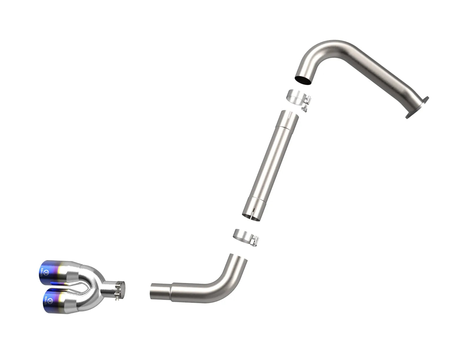Takeda 3 IN 304 Stainless Steel Axle-Back Exhaust System Hyundai Elantra N Line 21-25 L4-1.6L (t)