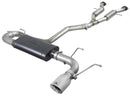aFe Large Bore HD 3in 304 SS Cat-Back Exhaust w/ Polished Tips 14-19 Jeep Grand Cherokee V6-3.6L-1