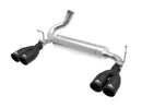 aFe Vulcan Series 2.5in 304 SS Axle-Back Exhaust Black 07-18 Jeep Wrangler (JK) V6-3.6/3.8L-1