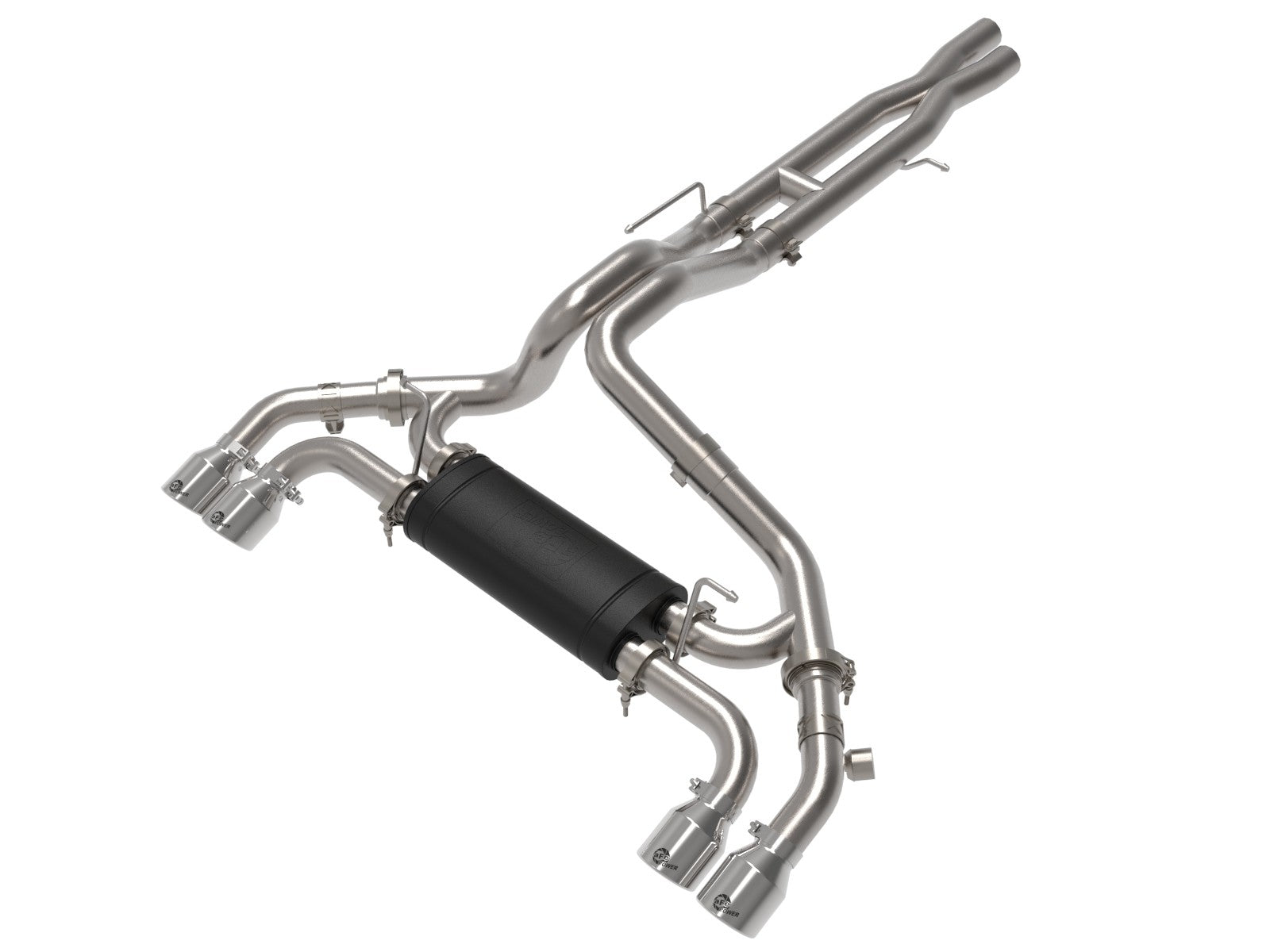 aFe Vulcan Series 2.5in 304SS Cat-Back Exhaust 2021+ Jeep Wrangler 392 6.4L