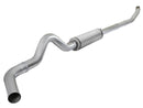 Large Bore-HD 5 IN 409 Stainless Steel Turbo-Back Exhaust System w/ Muffler Dodge Diesel Trucks 03-04 L6-5.9L (td)-1