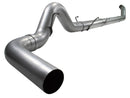 Large Bore-HD 5 IN 409 Stainless Steel Turbo-Back Exhaust System w/o Muffler Dodge Diesel Trucks 03-04 L6-5.9L (td)-1