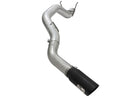 aFe MACHForce XP 5in DPF-Back SS Exhaust Dodge RAM 13-14 6.7L (td) Mega Cab w/ Black Tip-1
