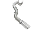 aFe MACHForce XP 5in DPF-Back SS Exht Dodge RAM 13-14 6.7L (td) Mega Cab w/ Polished Tip-1