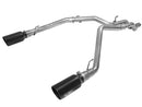 aFe MACHForce XP DPF-Back Exhaust 3in SS w/ 6in Black Tips 2014 Dodge Ram 1500 V6 3.0L EcoDiesel-1