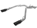 aFe MACHForce XP DPF-Back Exhaust 3in SS w/ 5in Black Tips 2014 Dodge Ram 1500 V6 3.0L EcoDiesel-1