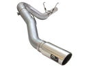 aFe MACHForce XP Exhaust Large Bore 5in DPF-Back SS 13-15 Dodge Trucks L6-6.7L (td) *Polish Tip-1