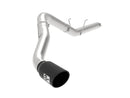 aFe Large Bore-HD 5in 409SS DPF-Back Exhaust System w/Black Tip 19-20 Ram Diesel Trucks L6-6.7L (td)-1