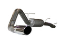 Large Bore-HD 4 IN 409 Stainless Steel Cat-Back Exhaust System w/ Polished Tip Ford Diesel Trucks 03-07 V8-6.0L (td)-1