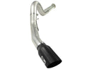 aFe MACHForce XP 5in DPF-Back Stainless Steel Exhaust , Blk,Ford Diesel Trucks 11-14 V8-6.7L td-1