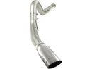 aFe MACHForce XP 5in DPF-Back Stainless Steel Exh Sys, polished tip,Ford Diesel Trucks 11-14 V8-6.7L-1