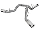 aFe LARGE BORE HD 4in 409-SS DPF-Back Exhaust w/Polished Tip 11-14 Ford Diesel Trucks V8-6.7L (td)-1