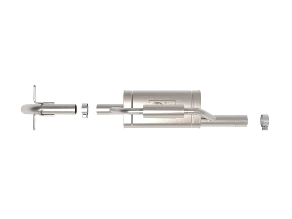 ROCK BASHER 2-1/2 IN 409 Stainless Steel Cat-Back Exhaust System Ford Ranger 24-25 L4-2.3L (t)