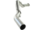 aFe MACHForce XP Exhaust 5in DPF-Stainless, GM Diesel Trucks 07.5-10 V8-6.6L 9(td) LMM-1