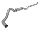 Large Bore-HD 5 IN 409 Stainless Steel Downpipe-Back Exhaust System w/ Muffler GM Diesel Trucks 02-04 V8-6.6L (td) LB7-1