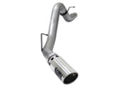 aFe LARGE BORE HD 3.5in DPF-Back SS Exhaust w/Polished Tip 2016 GM Colorado/Canyon 2.8L (td)-1