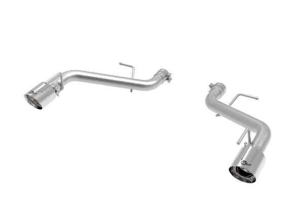 aFe POWER MACH Force-Xp 2.5in Axle-Back Exhaust System 16-20 Chevrolet Camaro SS V8 6.2L - Polished