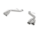 aFe POWER MACH Force-Xp 3in Axle-Back Exhaust 16-20 Chevy Camaro SS V8 6.2L w/o Mufflers - Polished-1