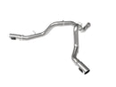 aFe Large Bore-HD 4in 409SS DPF-Back Exhaust System w/Polished Tips 20 GM Diesel Trucks V8-6.6L-1