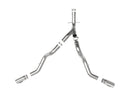 aFe Large Bore-HD 4in 409SS DPF-Back Exhaust System w/Polished Tips 20 GM Diesel Trucks V8-6.6L-2