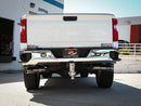 aFe Large Bore-HD 4in 409SS DPF-Back Exhaust System w/Polished Tips 20 GM Diesel Trucks V8-6.6L-4