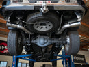 aFe Large Bore-HD 4in 409SS DPF-Back Exhaust System w/Polished Tips 20 GM Diesel Trucks V8-6.6L-5