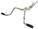 aFe MACHForce XP 2-1/2in to 3in 409 SS Cat-Back Exhaust w/ Black Tips 10-17 Toyota Tundra V8 5.7L-1