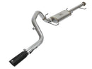aFe MACH Force Xp 3in SS Cat-Back Single Rear Exit Exhaust w/Black Tips 07-14 Toyota FJ Cruiser-1