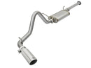 aFe MACH Force XP Cat-Back Stainless Steel Exhaust Syst w/Polished Tip Toyota Tacoma 05-12 L4-2.7L-1
