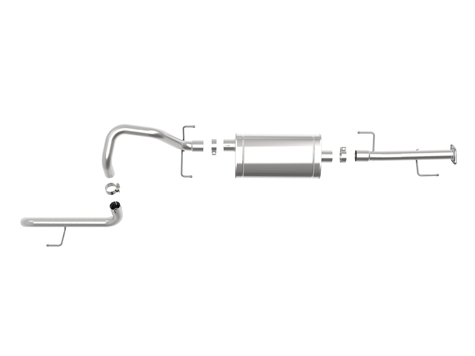 aFe MACH Force-XP 2.5in 409 SS Cat-Back Hi-Tuck Exhaust - 10-19 Toyota 4Runner V6-4.0L - 0