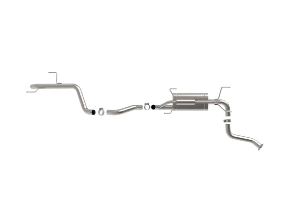 Apollo GT Series Hi-Tuck 2-1/2 IN 409 Stainless Steel Cat-Back Exhaust System Toyota 4Runner 2025 L4-2.4L (t)