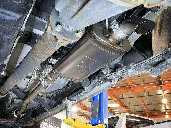 ROCK BASHER 2-1/2 IN 409 Stainless Steel Cat-Back Hi-Tuck Exhaust System Toyota Tacoma 05-15 V6-4.0L