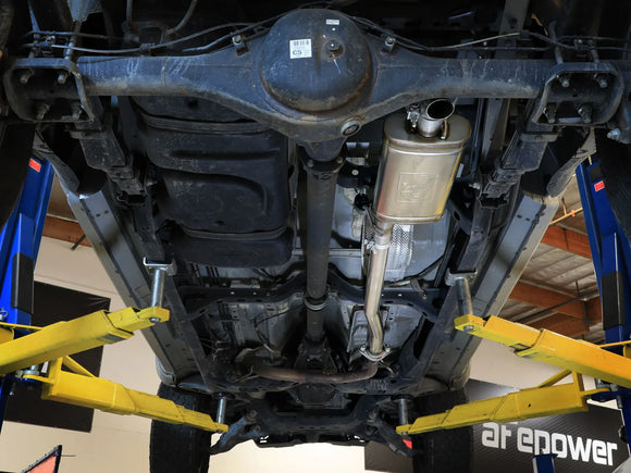 ROCK BASHER 2-1/2 IN 409 Stainless Steel Cat-Back Hi-Tuck Exhaust System Toyota Tacoma 05-15 V6-4.0L