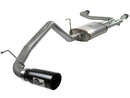 aFe MACHForce XP Exhaust Cat-Back 2.5/3in SS-409 w/ Black Tip 04-12 Nissan Titan V8 5.6L-1