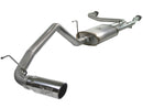 aFe MACHForce XP Exhaust Cat-Back 2.5/3in SS-409 w/ Polished Tip 04-12 Nissan Titan V8 5.6L-1