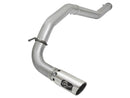 aFe LARGE Bore HD Exhausts 4in DPF-Back SS-409 2016 Nissan Titan XD V8-5.0L CC/SB (td)-1